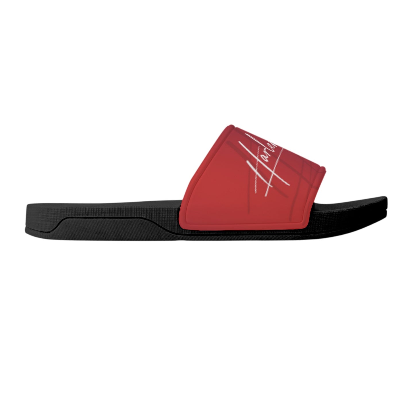 Harlem Boy Collection Men Slides Ruby