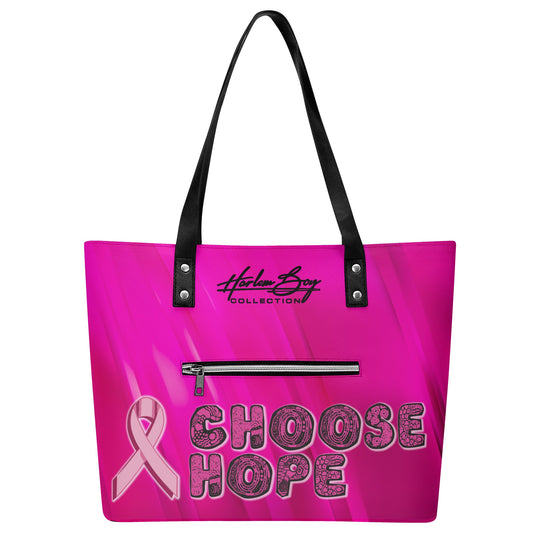 Harlem Boy Collection Breast Cancer Awareness Tote