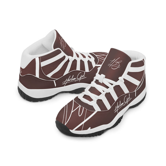 Harlem Girl "Tribe" Basketball - Burnished Mahogany w/Black or White Trim (Women's)