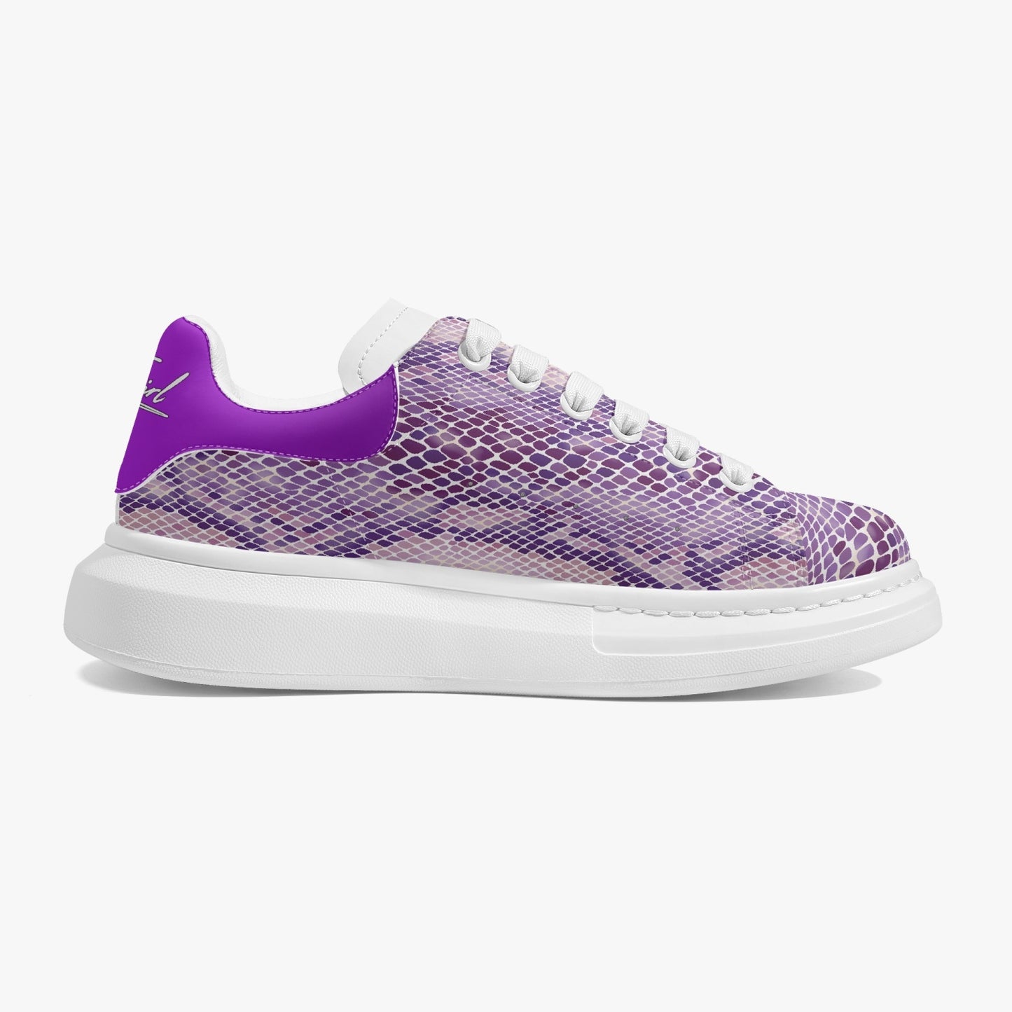 HBC - Harlem Girl Sankofa - Snakeskin Print - Amethyst - Womens