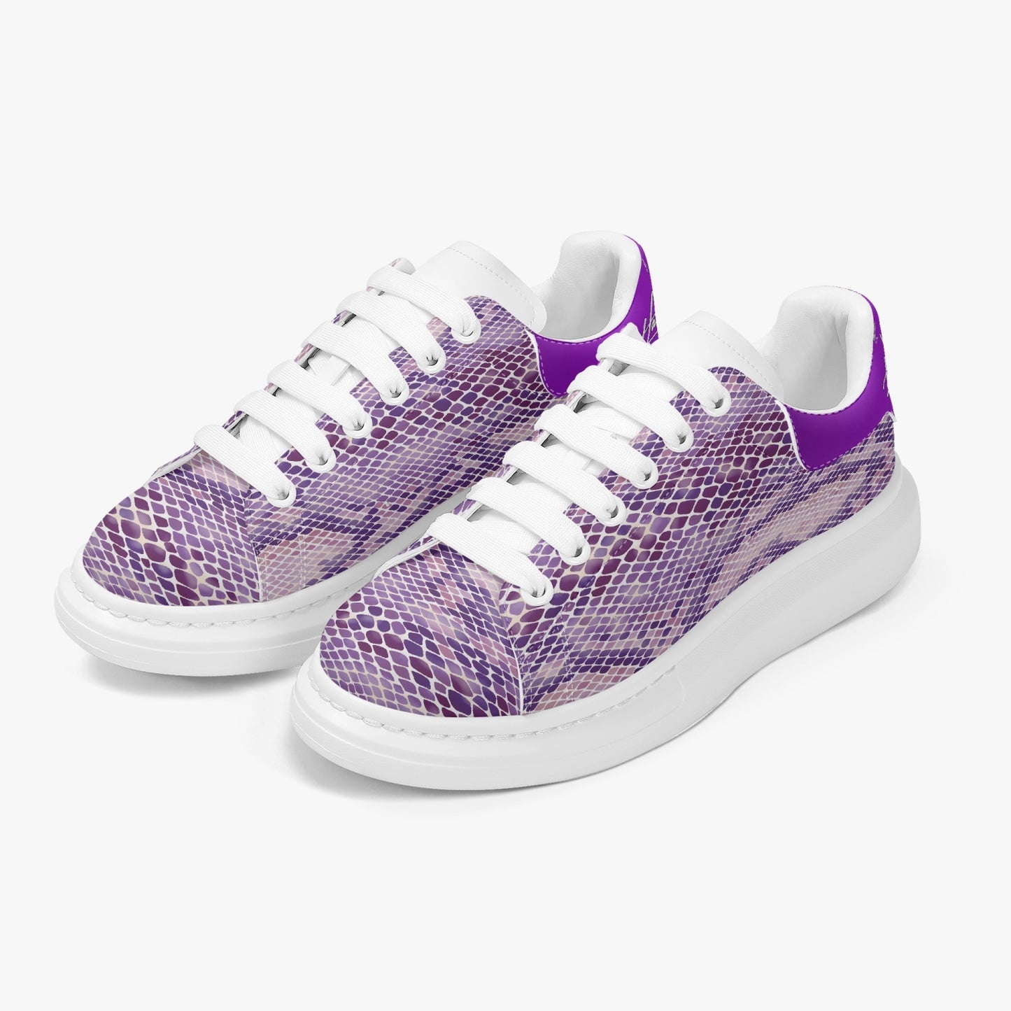 HBC - Harlem Girl Sankofa - Snakeskin Print - Amethyst - Womens