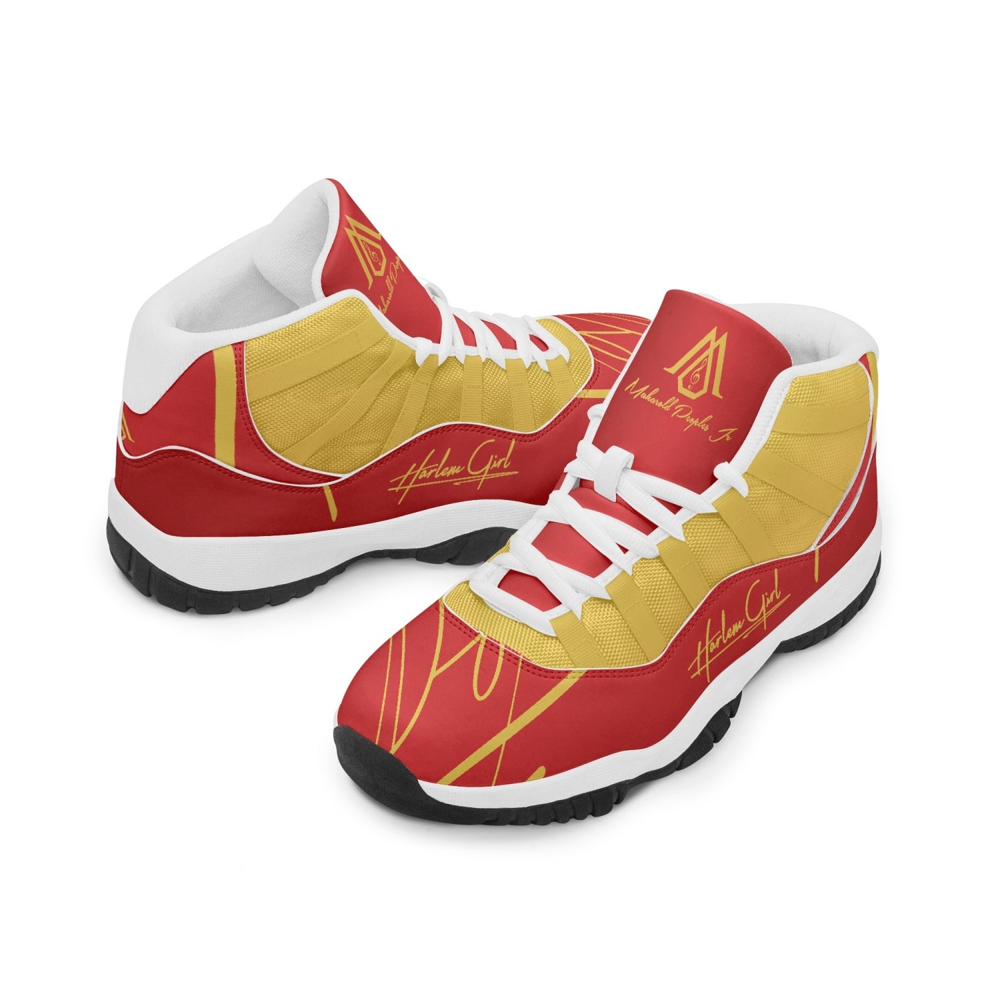 Harlem Girl "Tribe" Basketball MP2 Edition - Red w/Black or White Trim (Women's) *