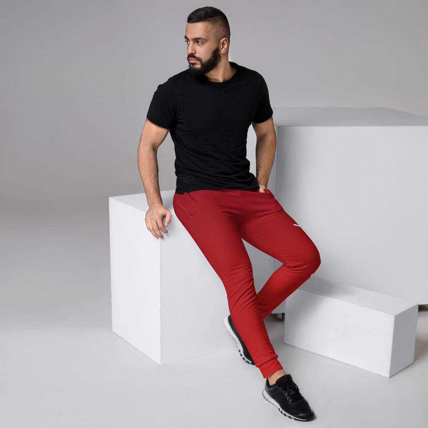 Harlem Boy Collection Joggers - Ruby - Men