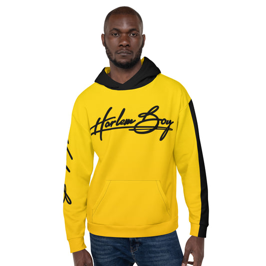 Harlem Boy Collection Hoodie - Gold - Men