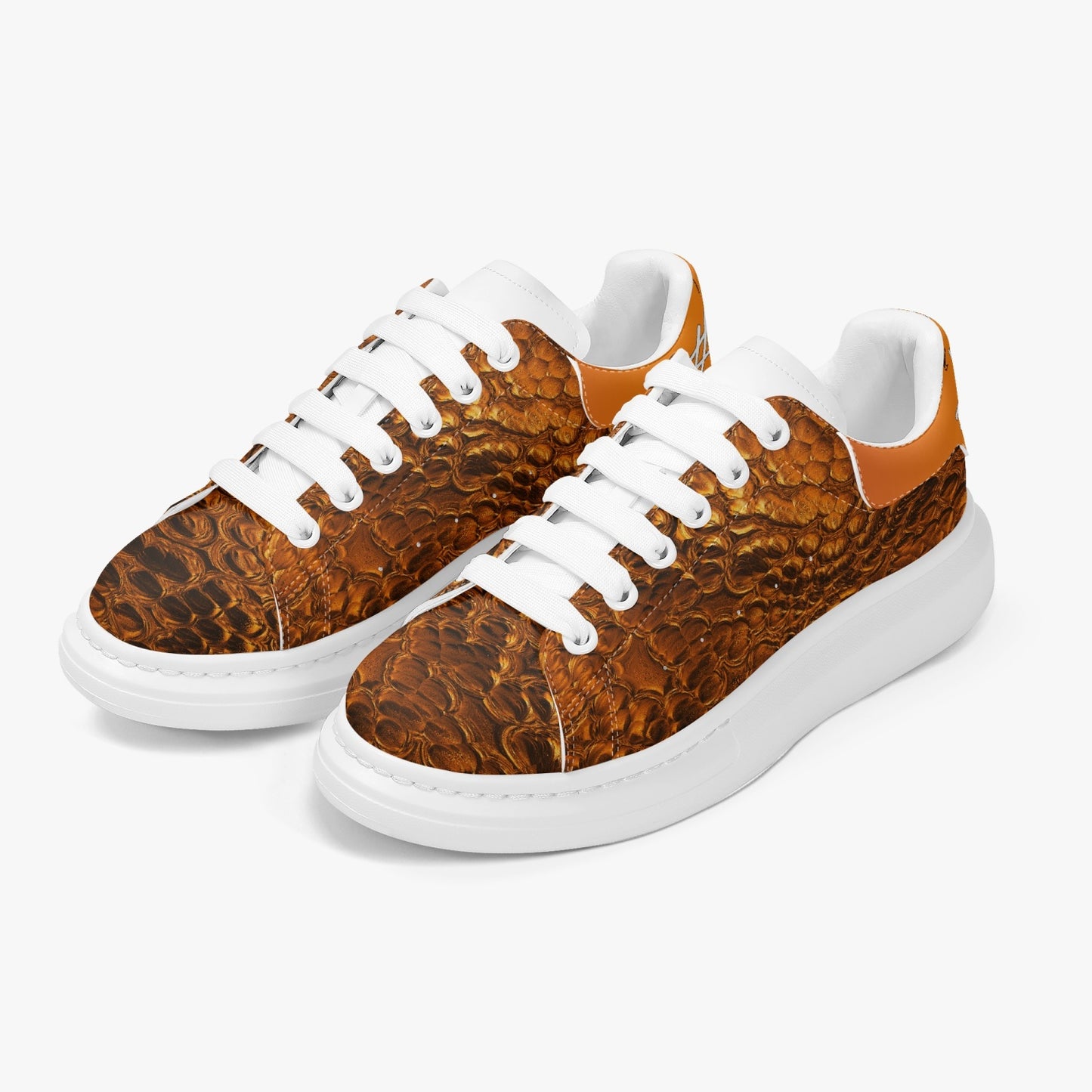 Harlem Boy Sankofa - Crocodile Print - Mandarin - Mens