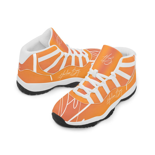 Harlem Boy "Tribe" Basketball - Mandarin w/Black or White Trim (Women's)