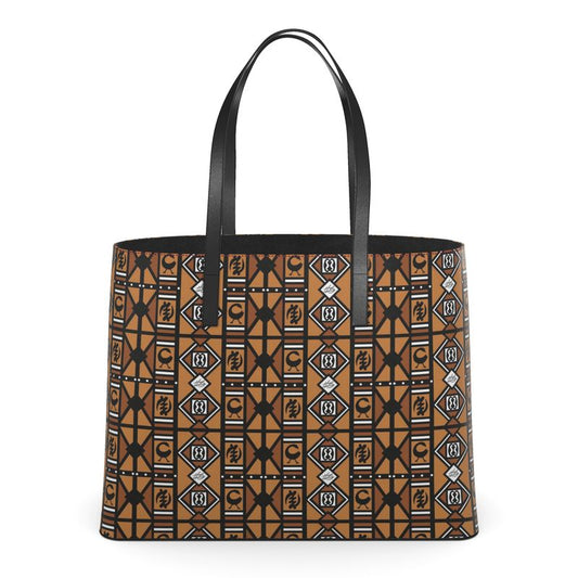 Harlem Boy Collection - Nappa Leather Totebag- One Nation Under God