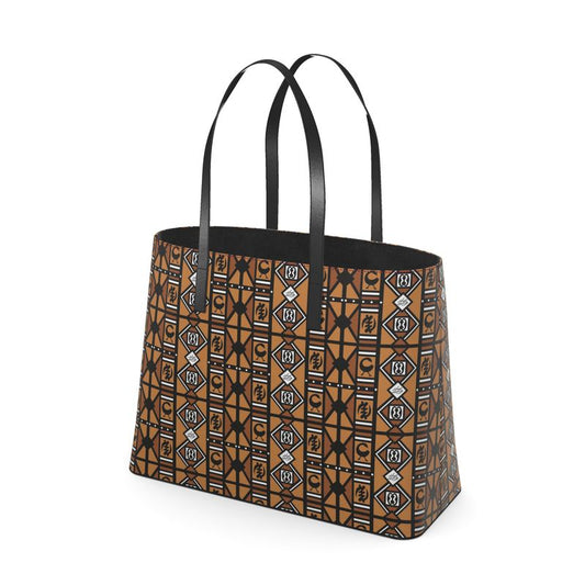 Harlem Boy Collection - Nappa Leather Totebag- One Nation Under God