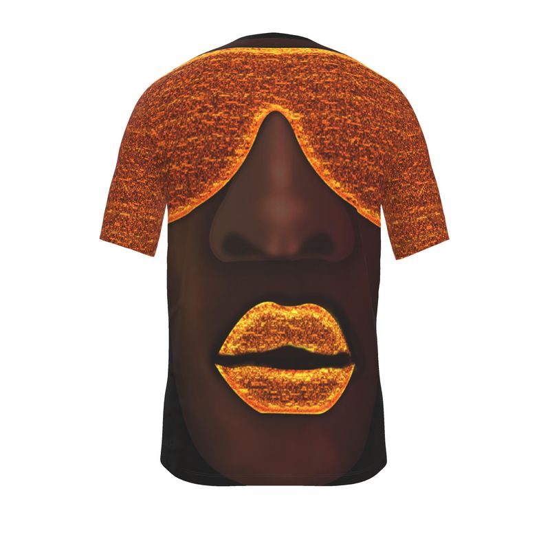 Harlem Boy Collection - Graphic Tee - Electric Kiss - Mandarin