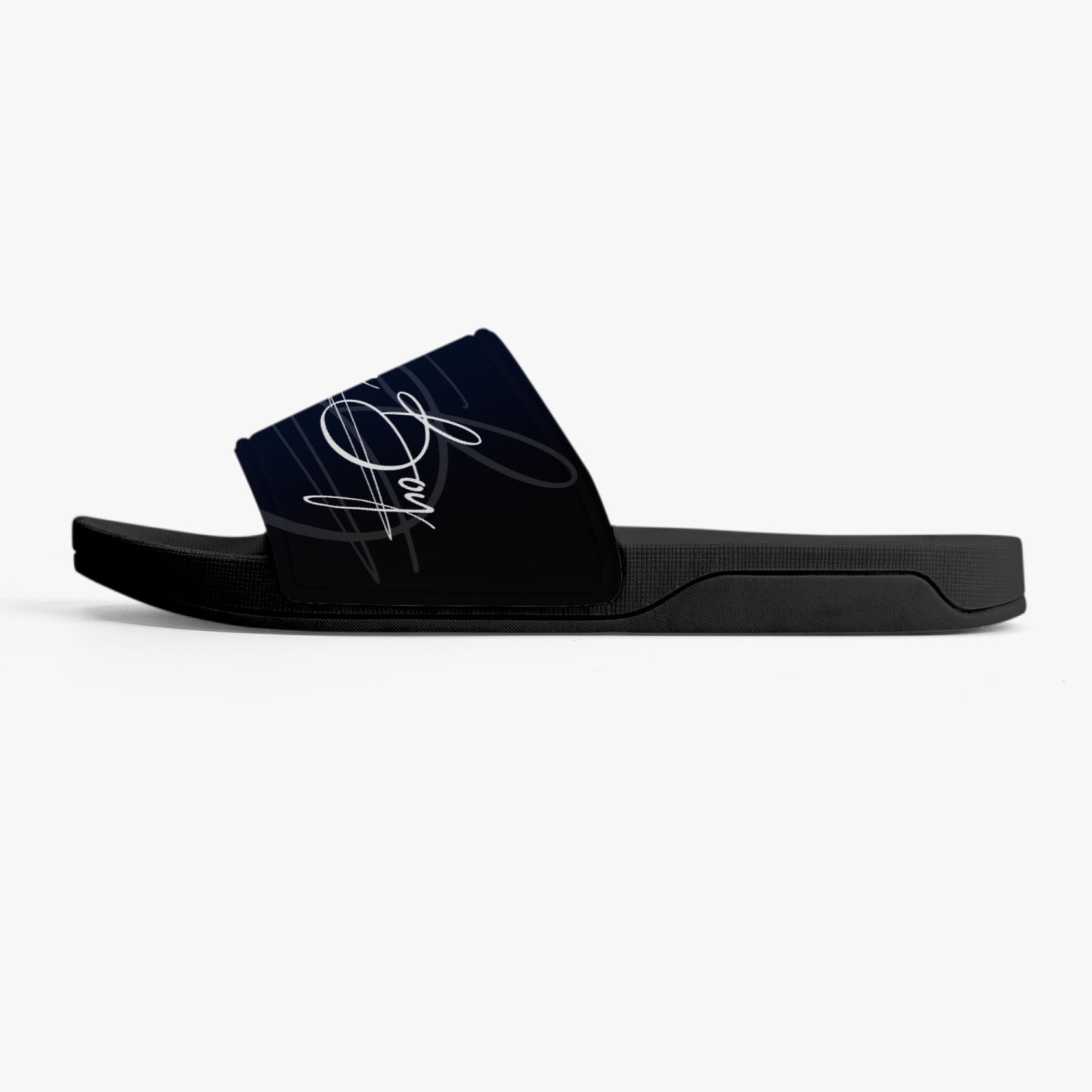 Harlem Boy Collection Women's Slides BluBlac Onyx