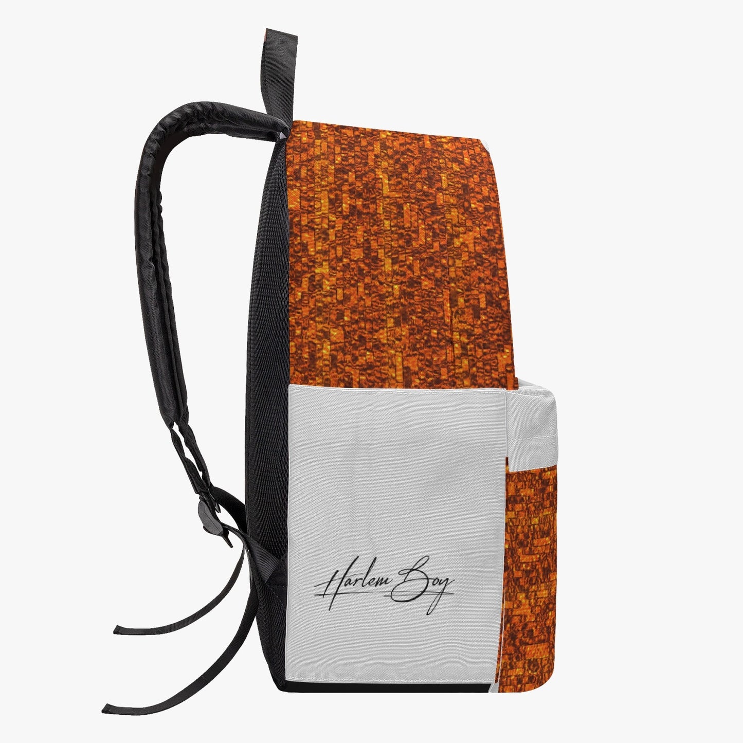 Harlem Boy Collection Backpack - Electric Kiss - Mandarin