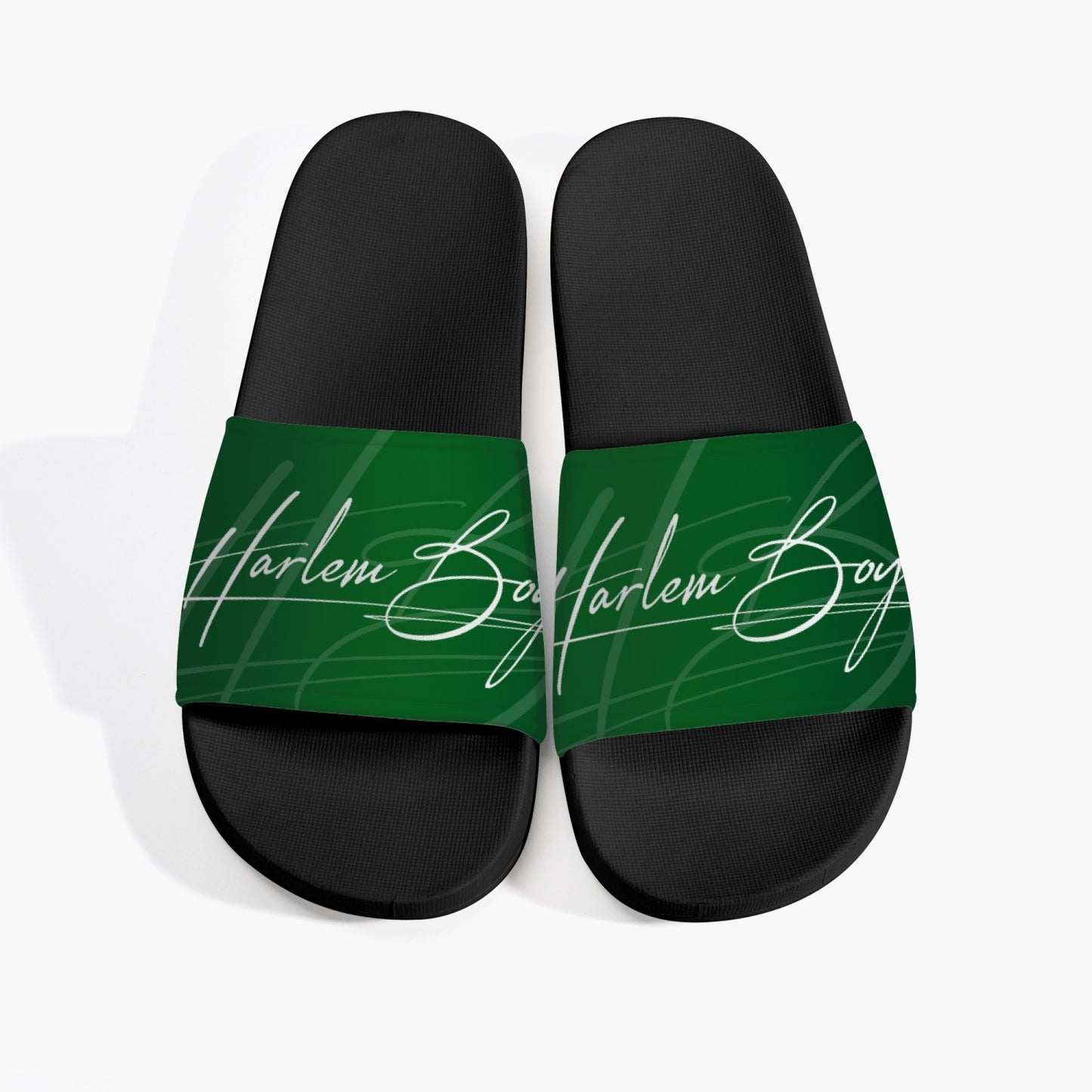 Harlem Boy Collection Women's Slides Emerald