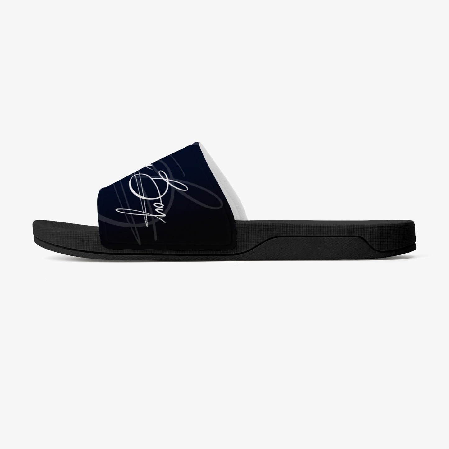 Harlem Boy Collection Women's Slides BluBlac Onyx